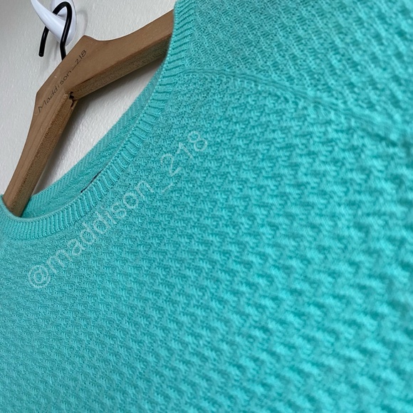 Patagonia Capilene Air Crew Medium Vjosa Green Merino Wool Blend Green M - Picture 6 of 11